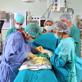 Hospital operating theatres cleaned of bacteria and viruses by Bio-Spear