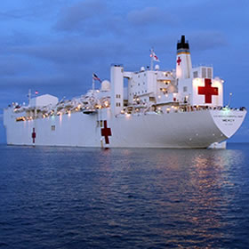 Military ships and hospitals disinfected and cleaned by Bio-Spear